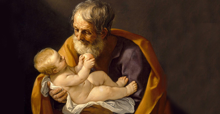 Guido Reni - Saint Joseph et l’Enfant Jésus (1640)
